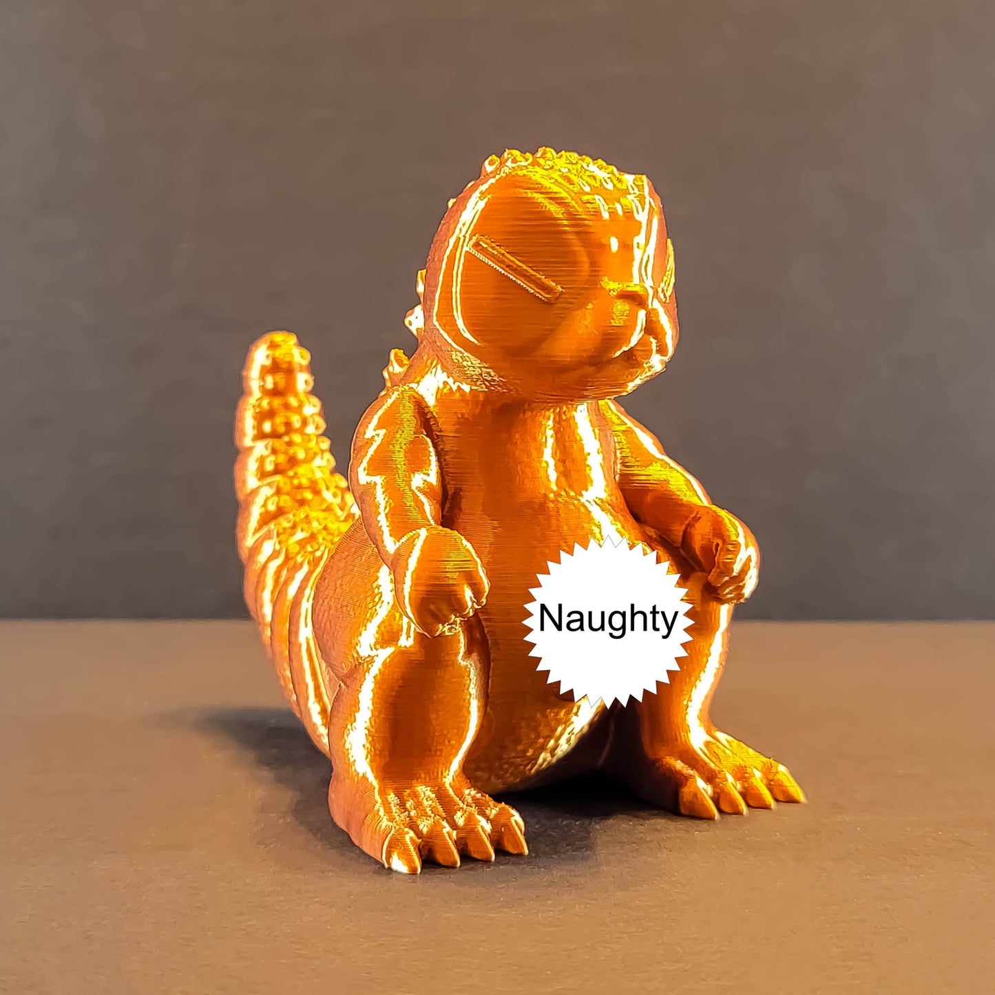 Cockzilla Monster in Silk Colors | Japanese Anime Art, Bachelorette Party Décor, Gag Gift, Romance Art Décor, Homoerotic Art Décor