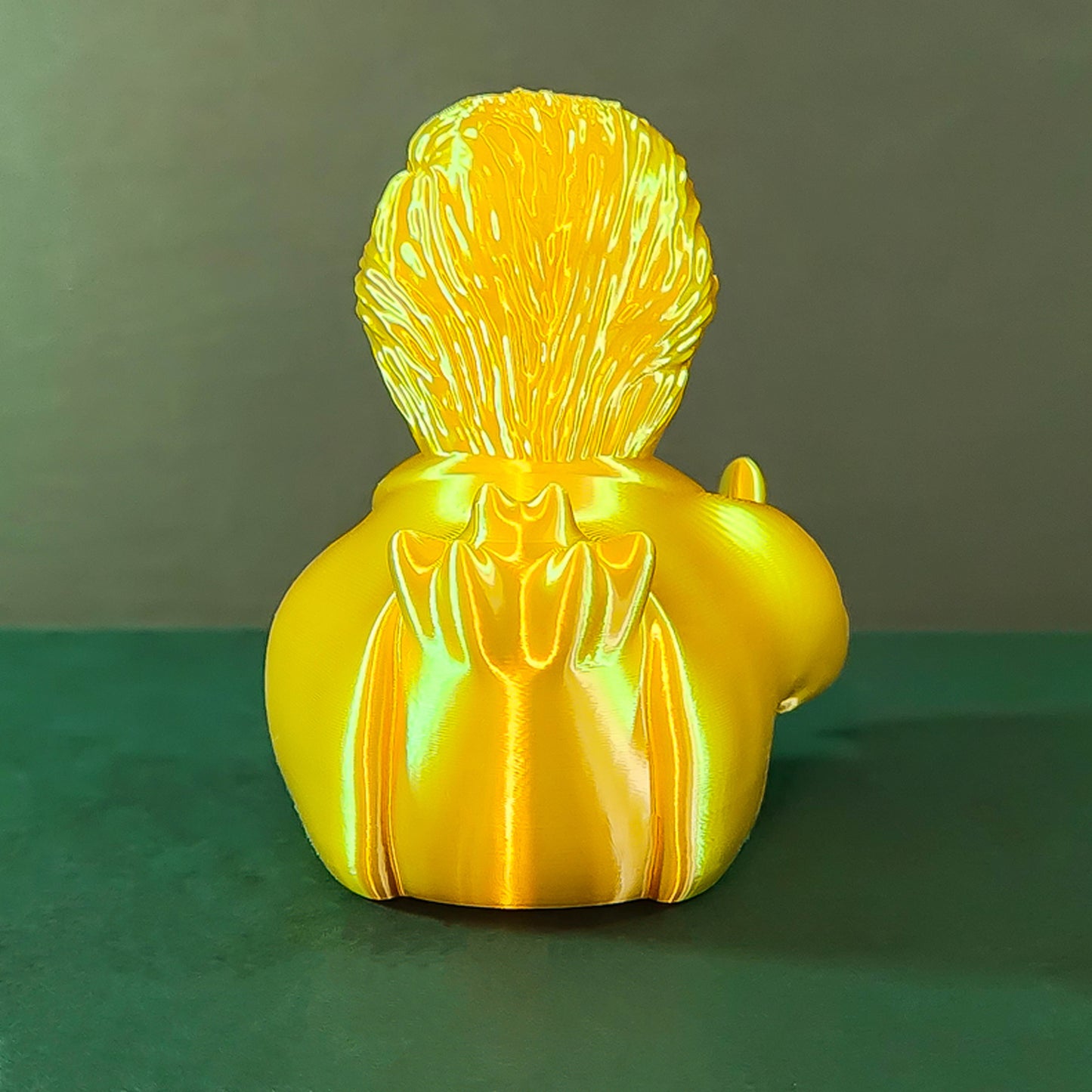 Trump Duck | Presidential Duck Thumbs Up | 2024 Memorabilia, Gag Gift Funny Statue, Playful Duck, Patriotic Jeep Duck, You've Been Ducked