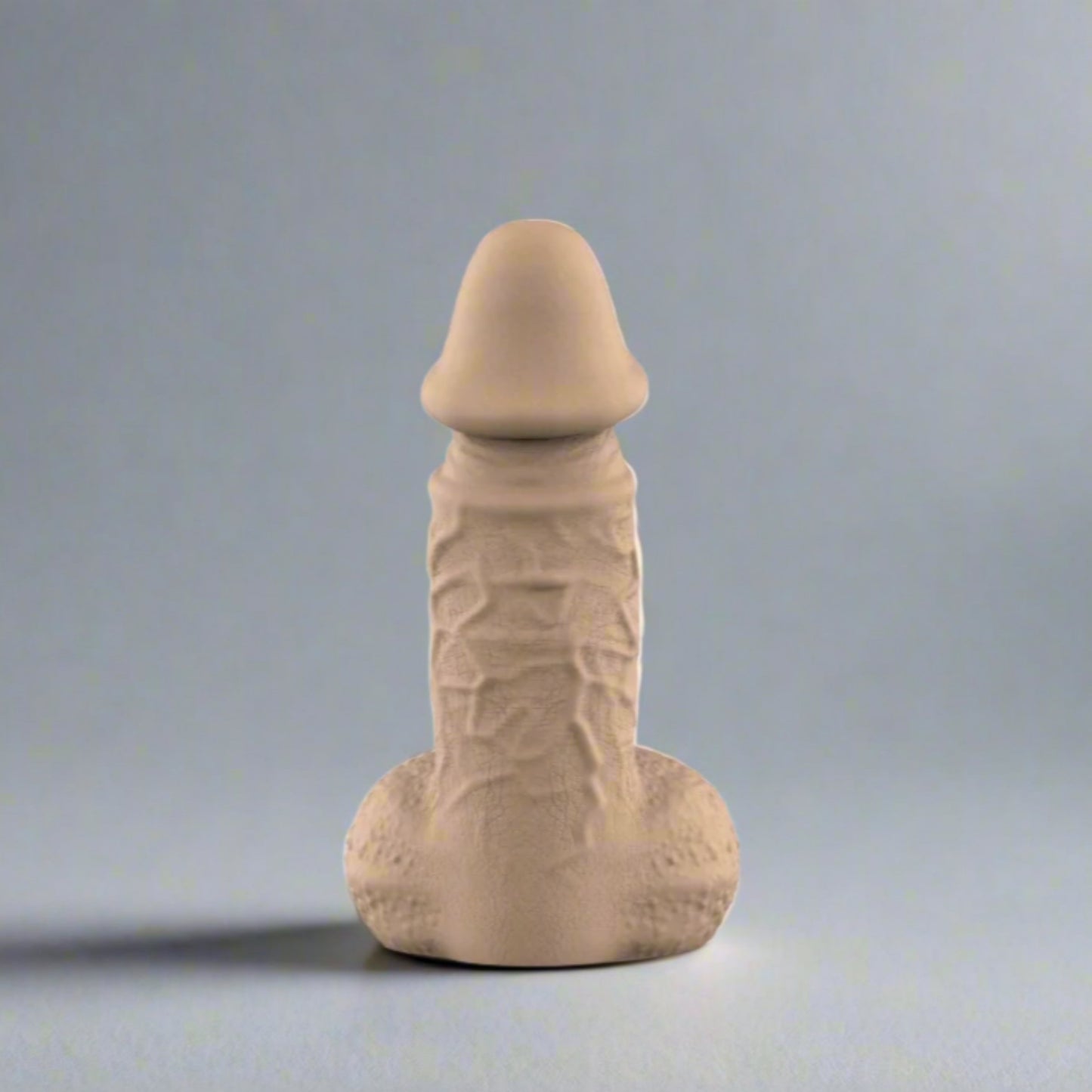 Standing Penis Figurine in Silk Colors | Adult Party Gag Gift, Bachelorette Party Décor, Prank for Friends & Family, Romance Art, Unique Gift