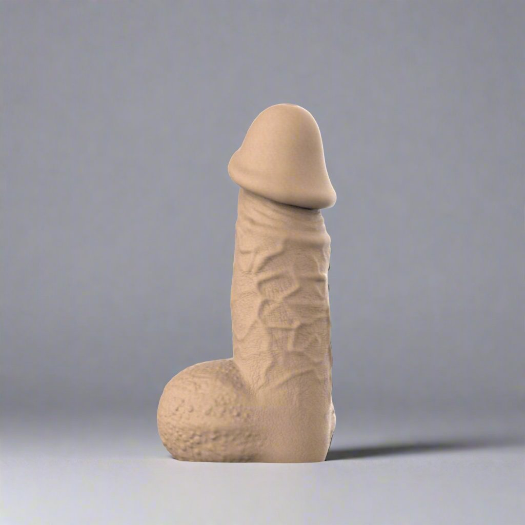 Standing Penis Figurine in Silk Colors | Adult Party Gag Gift, Bachelorette Party Décor, Prank for Friends & Family, Romance Art, Unique Gift